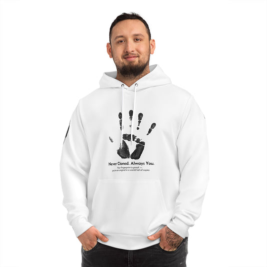White The Showfine Printed Fashion Hoodie for Men and Women