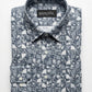 Men's Slim Fit Mosaic Print Cotton Shirt - Slim Fit Luxury Shirt