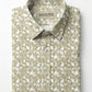 Men's Slim Fit Mosaic Print Cotton Shirt - Slim Fit Luxury Shirt