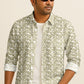 Modern Print Casual Shirt – Long Sleeve Button Down Lightweight Cotton Design