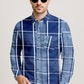 Gingham Plaid Cotton Dress Shirt – Men’s Long Sleeve Casual Button Down
