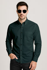 Men’s Long Sleeve Button Down Dress Shirt – Business Casual, Cotton, Regular Fit