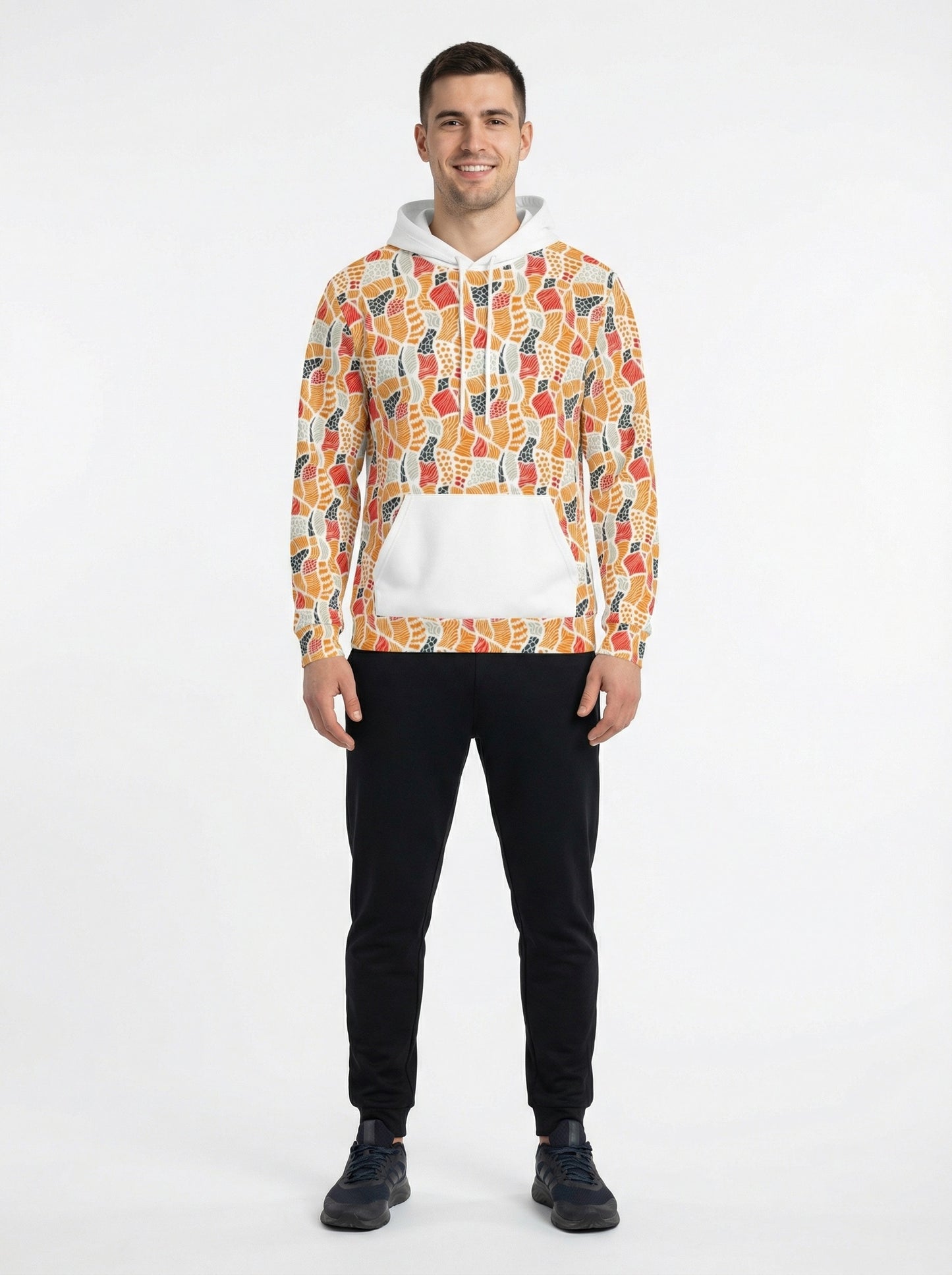 Pullover African Tribal Inspired Hoodie