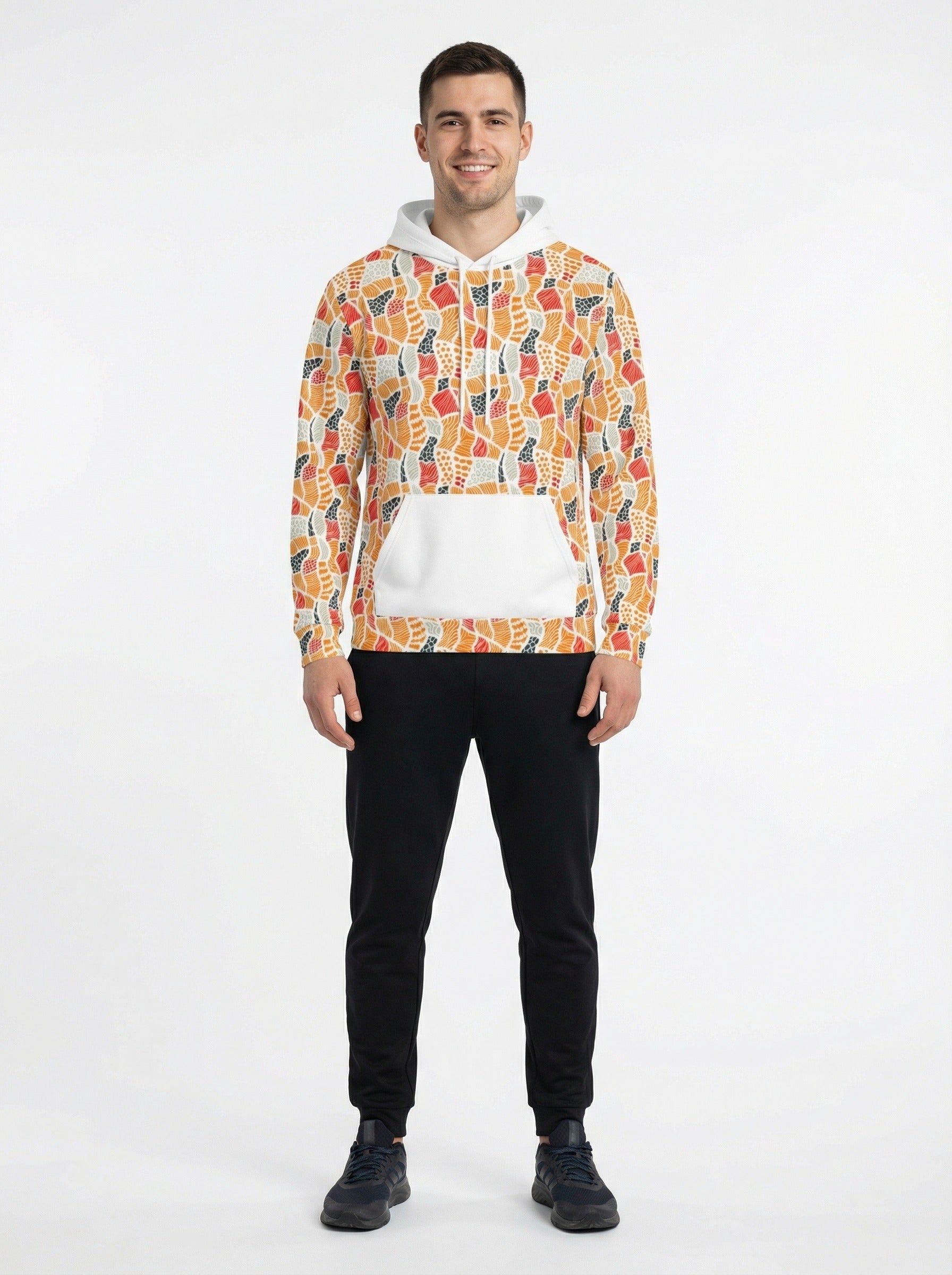 Pullover African Tribal Inspired Hoodie