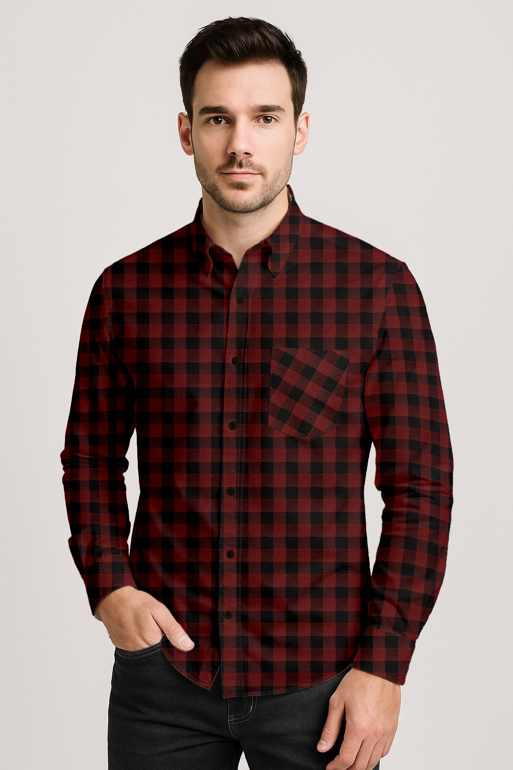 Buffalo Plaid Shirt – A Classic Button Down for Men’s Casual Style