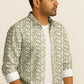 Modern Print Casual Shirt – Long Sleeve Button Down Lightweight Cotton Design