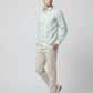 Men's Premium Vertical Striped Linen Casual Long Sleeve Button-Down Shirt