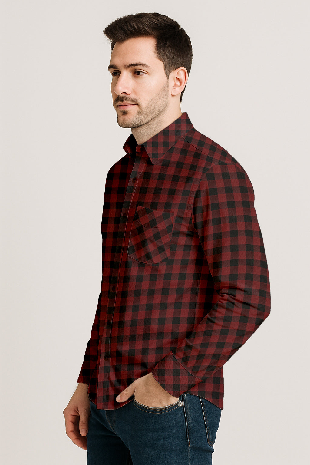 Buffalo Plaid Shirt – A Classic Button Down for Men’s Casual Style