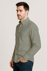 Men’s Long Sleeve Button Down Dress Shirt – Business Casual, Cotton, Regular Fit