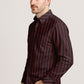 Men’s Button-Down Striped Shirt – Casual Cotton