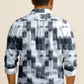 Abstract Print Long Sleeve Shirt - Lightweight Casual and Trendy Wear