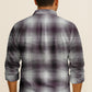Plaid Checkered Casual Shirt – Long Sleeve Button Down Cotton-Poly Blend Shirt