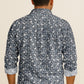 Modern Print Casual Shirt – Long Sleeve Button Down Lightweight Cotton Design
