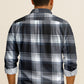 Classic Flannel Style Shirt – Long Sleeve Button Down in Checkered Plaid Pattern