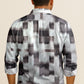 Abstract Print Long Sleeve Shirt - Lightweight Casual and Trendy Wear