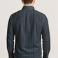 Men’s Button-Down Striped Shirt – Casual Cotton