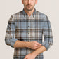 Plaid Flannel Shirt – Slim Fit Button Down for Men’s Fall Look