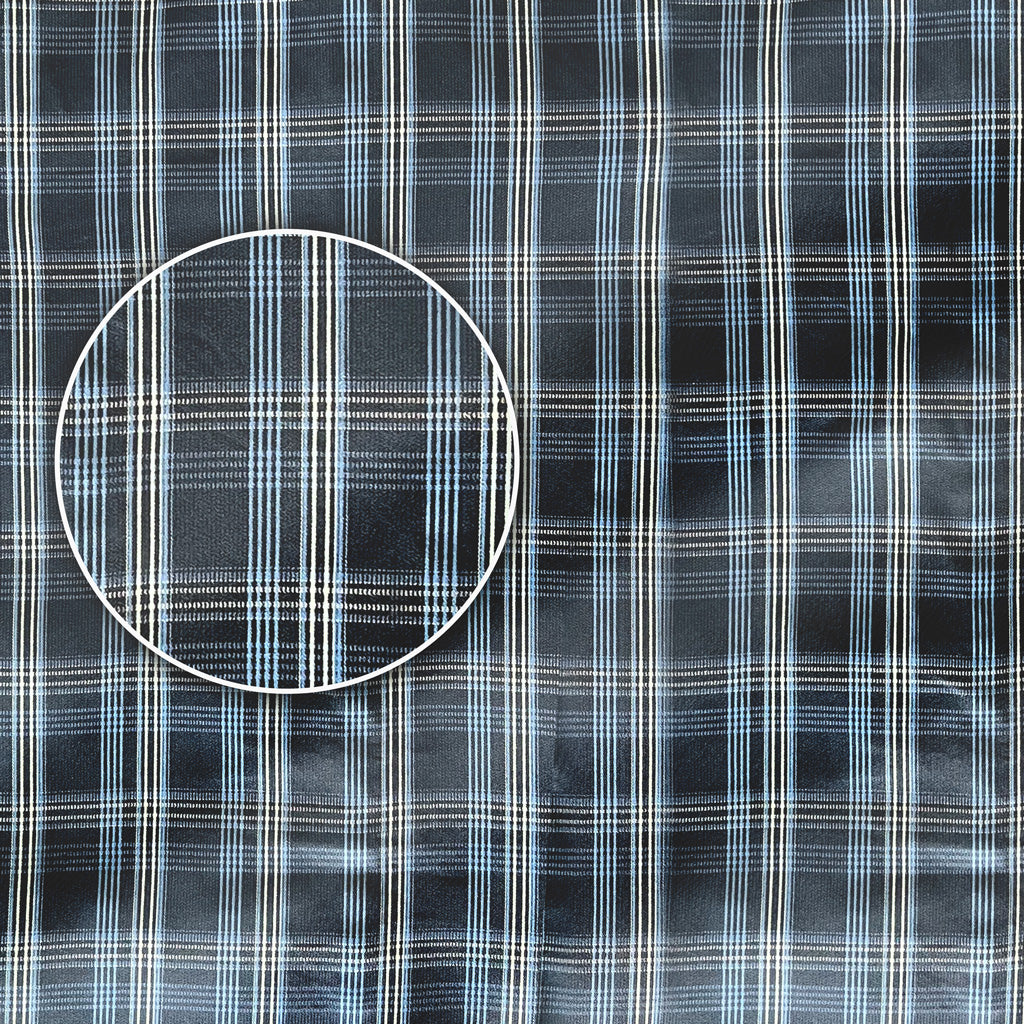 Men's Plaid Cotton Button Down Shirt – Long Sleeve Gingham Casual Dress Shirt, Regular Fit
