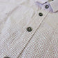 Men's Pink Geometric Print Button-Down Shirt with Contrast Cuffs