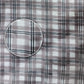 Men's Long Sleeve Plaid Shirt – Textured Cotton Blend Seersucker Button Down for Casual Everyday Wear
