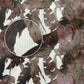 Men’s Long Sleeve Button Down Shirt – Tropical Leaf Print Cotton Shirt, Casual Summer Dress Shirt