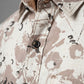 The Showfine Men's Abstract Floral Print Button-Down Shirt - Breathable Linen Blend