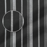 Classic Long Sleeve Vertical Stripe Button Down Shirt – Cotton Blend for Casual & Business Wear