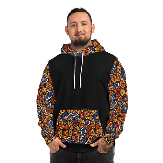 African Tribal Inspired Hoodie for Men