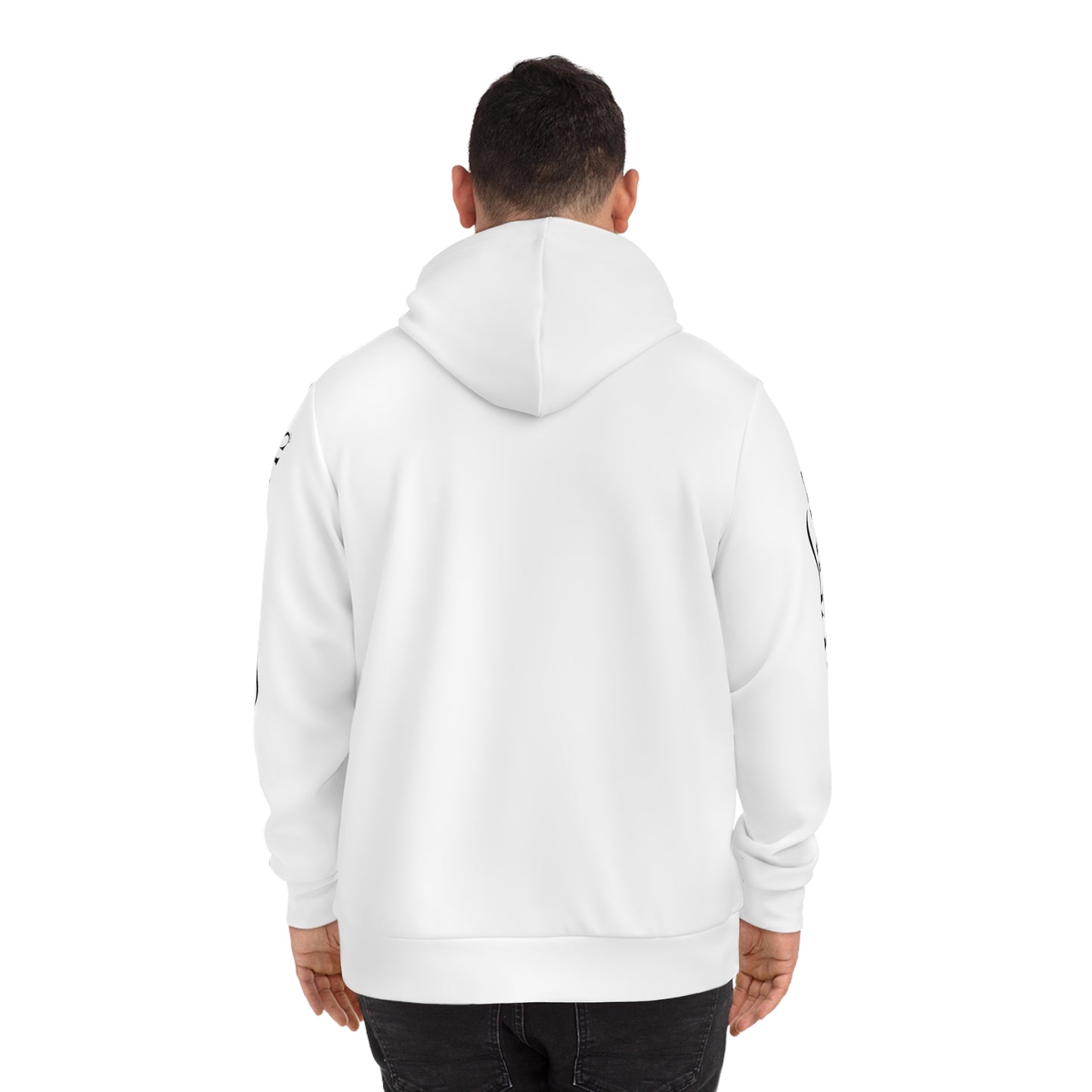 Black and White The Showfine Printed Fashion Hoodie for Men and Women