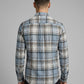 Men's Slim-Fit Premium Brushed Cotton Plaid Shirt
