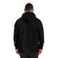 Showfine Printed Black Hoodie for Men