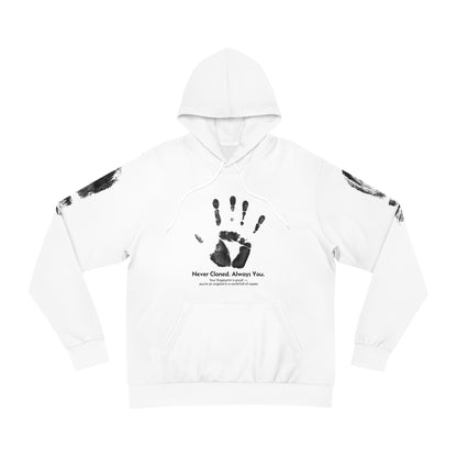 White The Showfine Printed Fashion Hoodie for Men and Women