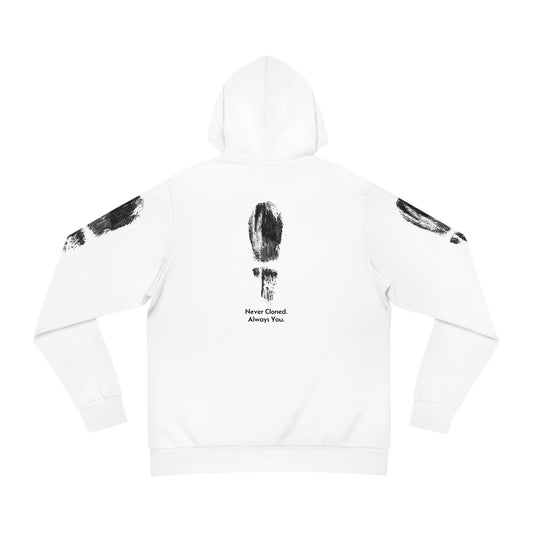 White The Showfine Printed Fashion Hoodie for Men and Women