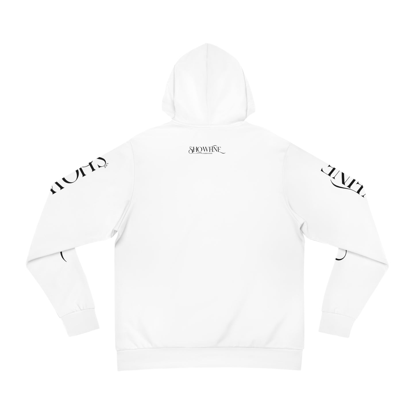 Black and White The Showfine Printed Fashion Hoodie for Men and Women