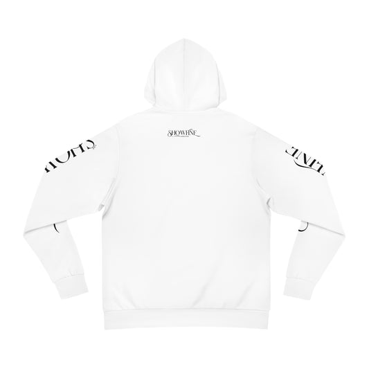 Black and White The Showfine Printed Fashion Hoodie for Men and Women