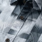 Men's Abstract Brushstroke Silk-Cotton Tailored Shirt