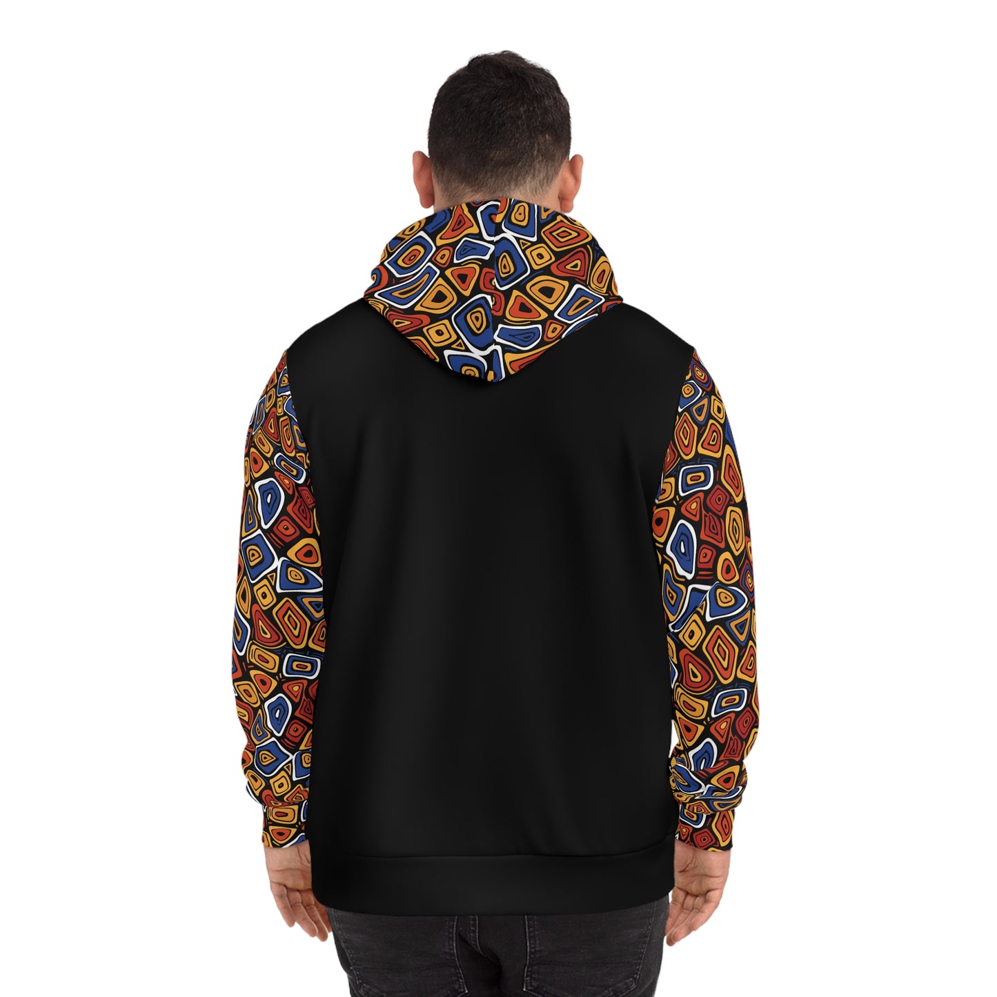 African Tribal Inspired Hoodie for Men