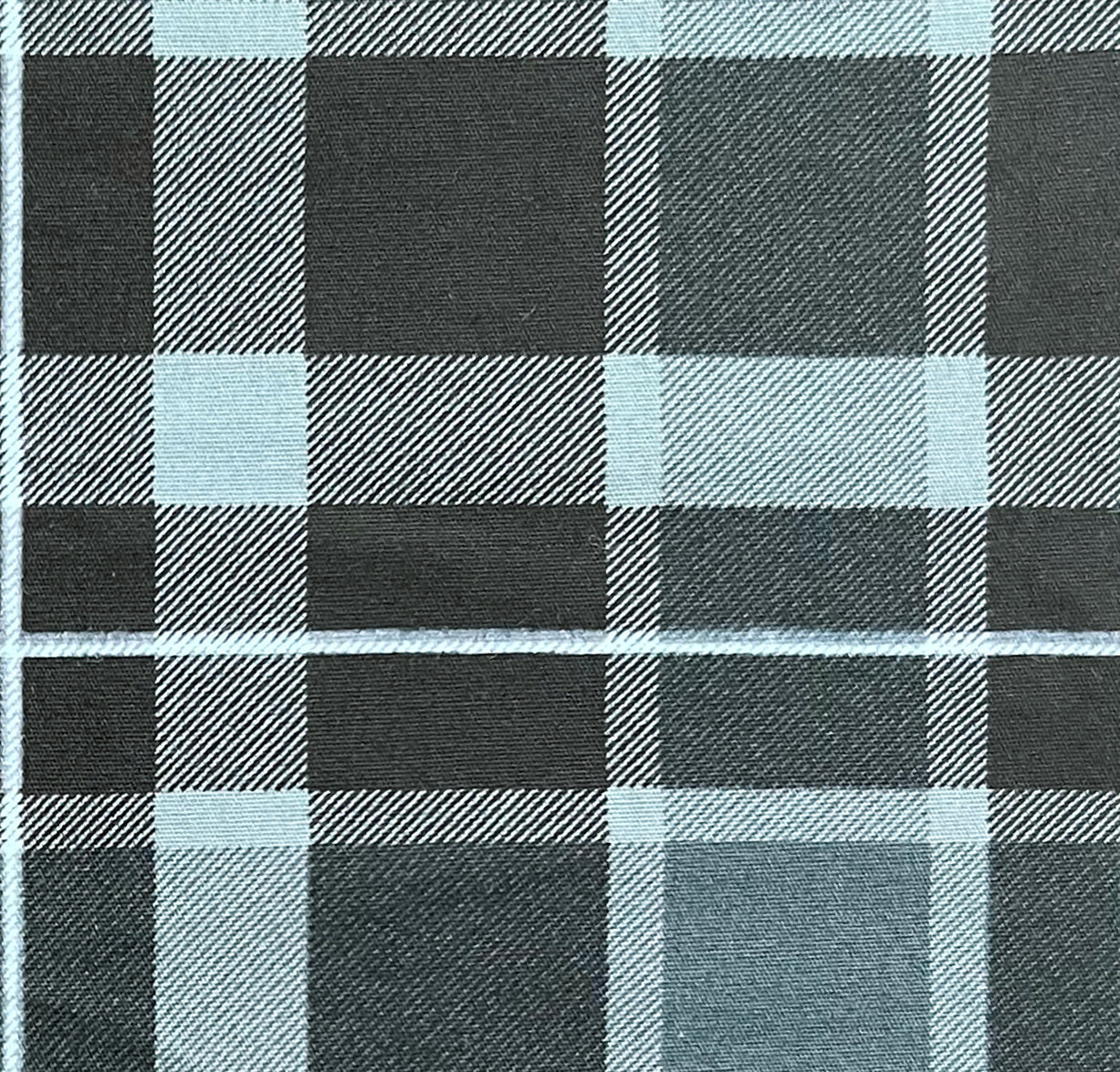 Long Sleeve Plaid Cotton Shirt – Button Down Checkered Casual Dress Shirt