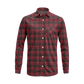Casual Plaid Long Sleeve Button Down Shirt – Cotton Blend