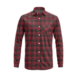 Casual Plaid Long Sleeve Button Down Shirt – Cotton Blend