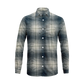Plaid Checkered Casual Shirt – Long Sleeve Button Down Cotton-Poly Blend Shirt
