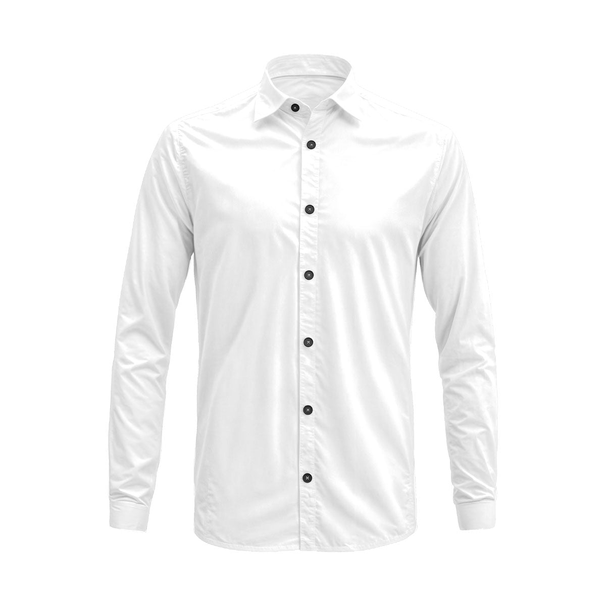 White Long Sleeve Cotton Shirt – Formal & Casual Wear