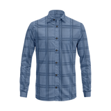 Men’s Cotton Plaid Shirt – Long Sleeve Button-Down