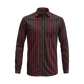 Men’s Button-Down Striped Shirt – Casual Cotton