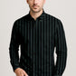 Men’s Button-Down Striped Shirt – Casual Cotton