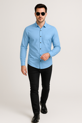 Men’s Long Sleeve Button Down Dress Shirt – Business Casual, Cotton, Regular Fit