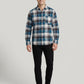 Men's Premium Brushed Cotton Plaid Flannel - Tailored Fit