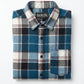 Men's Premium Brushed Cotton Plaid Flannel - Tailored Fit