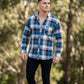 Men's Premium Brushed Cotton Plaid Flannel - Tailored Fit